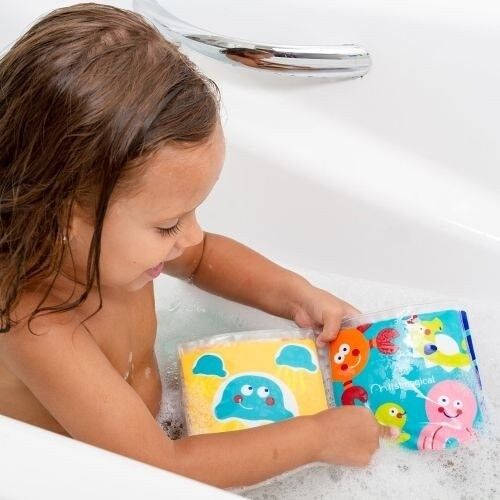 Libro para la bañera acolchado