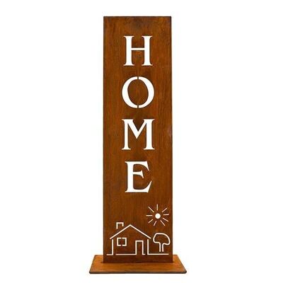 Letrero decorativo para el hogar | Soporte de rejilla de decoración de jardín hecho de metal