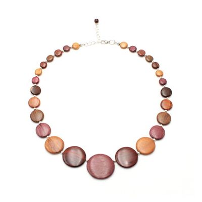 Collier bois multicolore Gammia