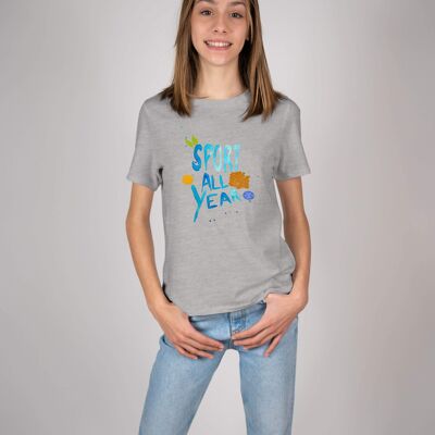 T-Shirt „Sport das ganze Jahr“ für Kinder