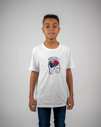 T-shirt "Addicted" Enfant 4