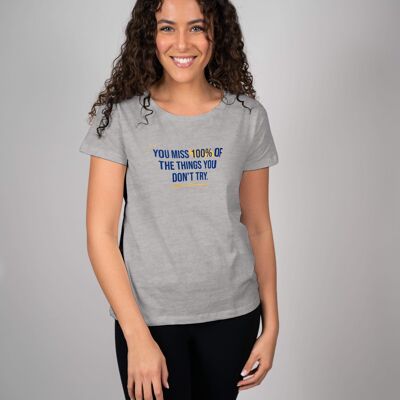 T-shirt da donna "Miss 100%".