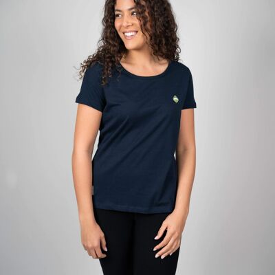 Damen-T-Shirt „Essential“ Marineblau