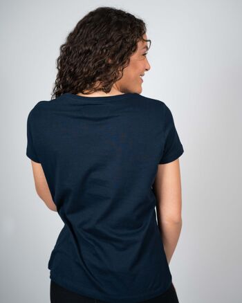 T-shirt "Essentiel" Femme Bleu Navy 2