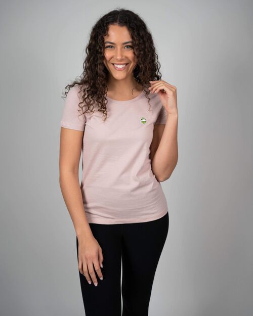 T-shirt "Essentiel" Femme Rose millennial