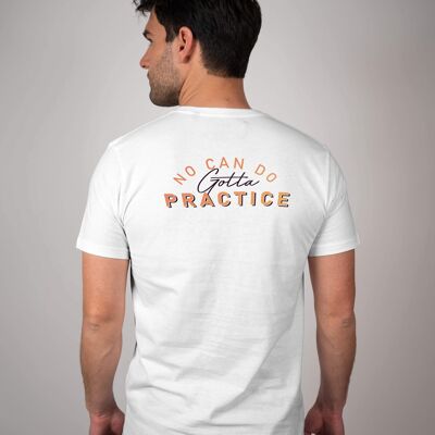 Camiseta de hombre "Tengo que practicar"