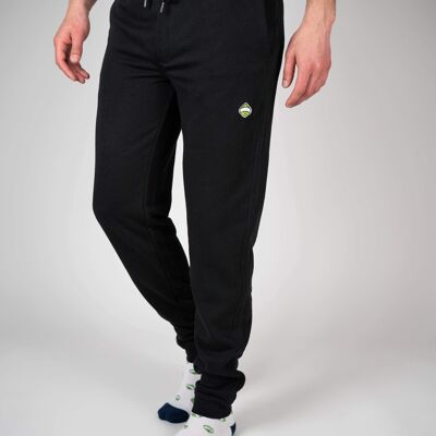 Pantaloni da jogging da uomo Lemon neri