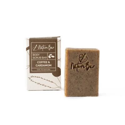 Coffee & Cardamom Scrub Soap Bar | Vegan | Handmade