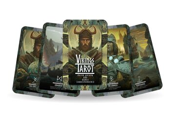 Tarot Vikings - Cartes Nordiques - Arcanes Majeurs - Runes - Tarot Nordique 1