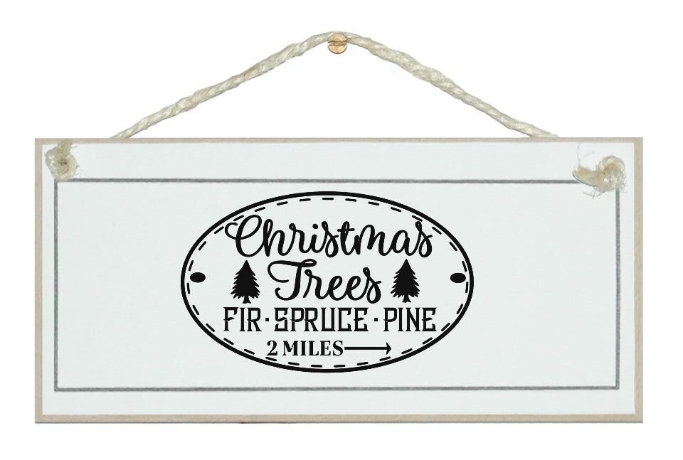 Alberi di Natale. Nuovo segno di Natale vintage