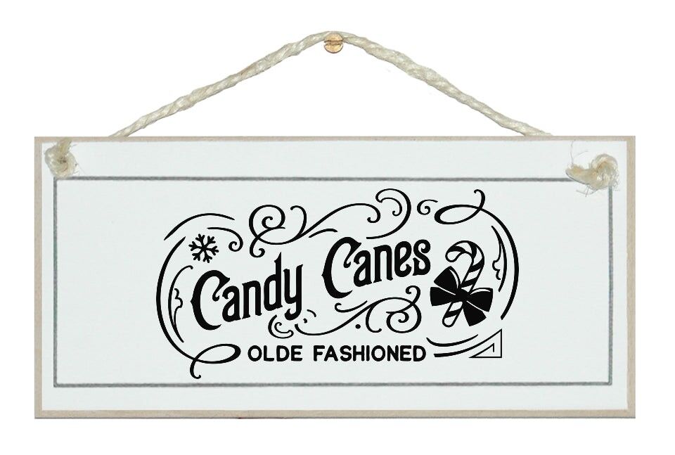 Bastoncini di zucchero vecchio stile. Segno di Natale d'epoca