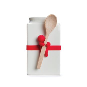 June Spoon rouge - élastique porte cuillère 4