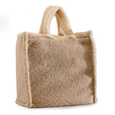 Beige Teddy-Tasche Nr. 2