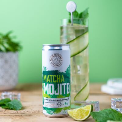 Cocktails de niche Matcha Mojito x24