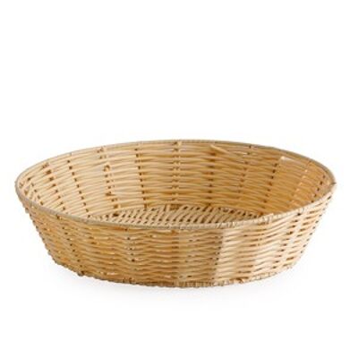 Natural round basket