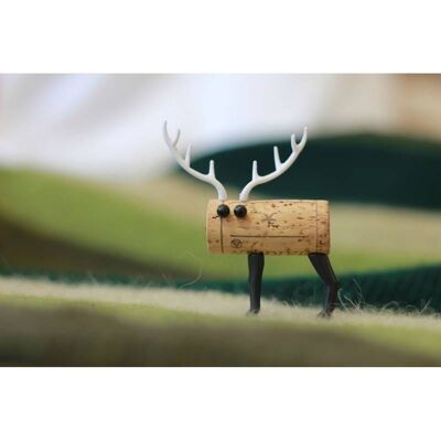 Corkers Cerf - decorative cork stopper pins