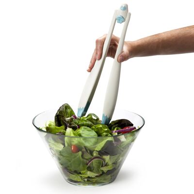 Big Foot white - salad tongs - salad cutlery