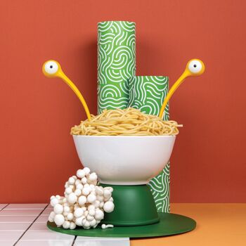 Pasta Monsters - couverts spaghettis 2