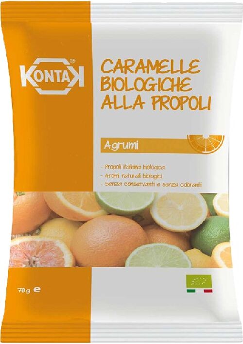 Caramelle Incartate Bio con Propoli