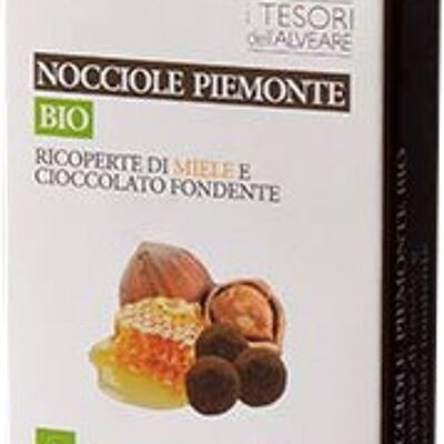 Noisettes enrobées BIO 25g - Miel et Chocolat Noir