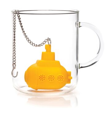 Tea Sub - infuseur à thé - sous-marin jaune - yellow submarine 1