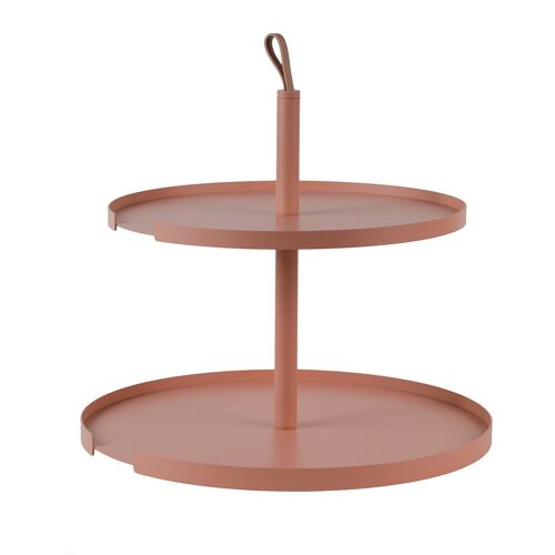 Big Hug Cake Stand 2 level -Clay