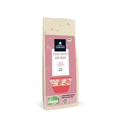 P'TITS FOREST FRUITS herbal tea - Blackcurrant, blueberry - 100g bag