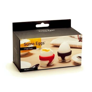 Sumo eggs - pair of egg cups 3