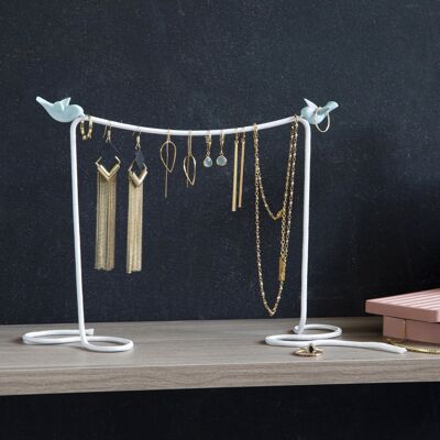 Wing bling - rope jewelry holder - birds - Mother's Day GIFT