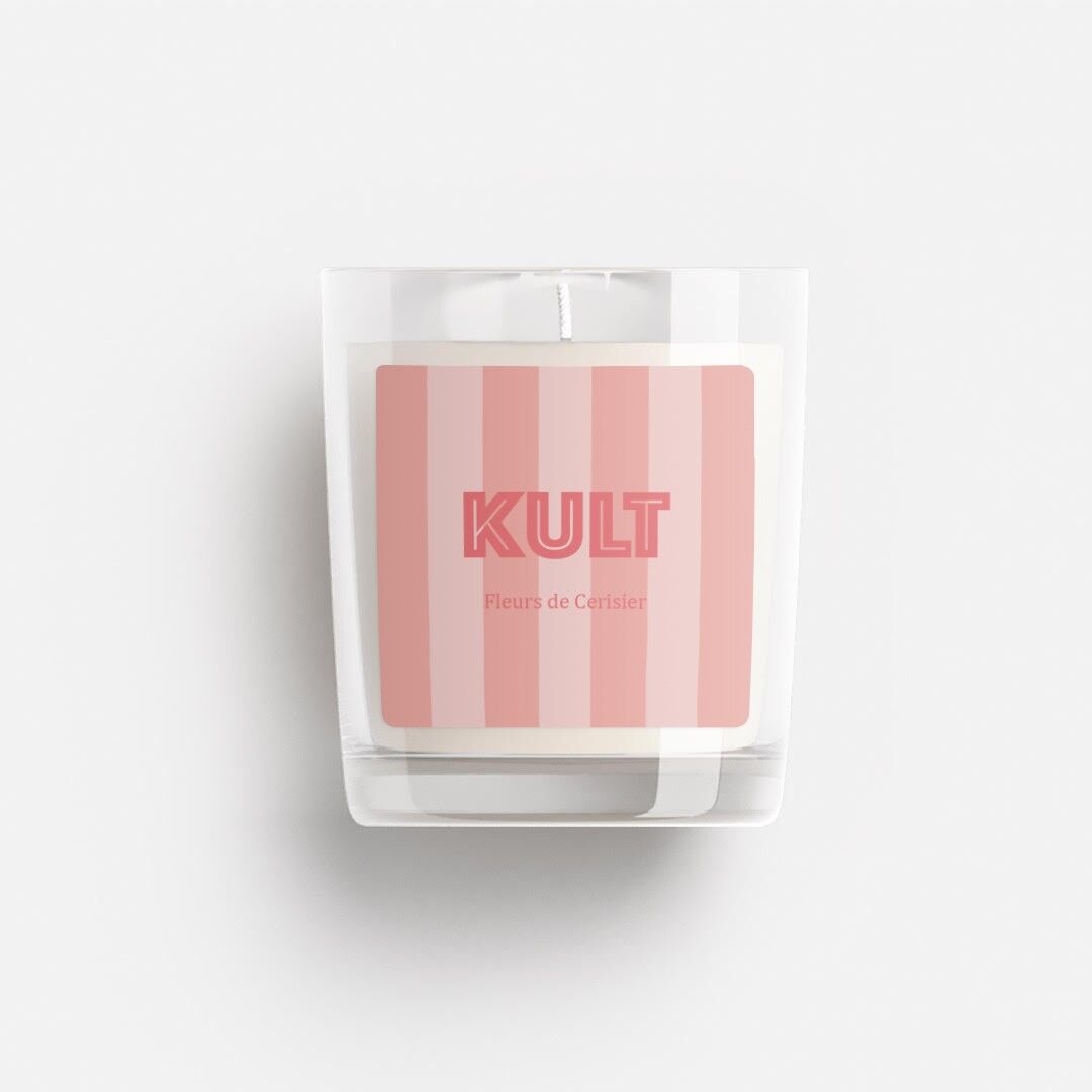 Soy wax candle "cherry blossoms"
