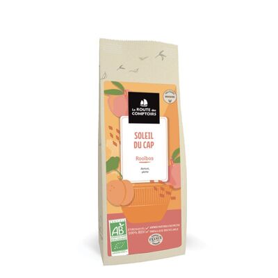 Rooïbos SOLEIL DU CAP P'tites Douceurs - Abricot, pêche - Sachet 100g