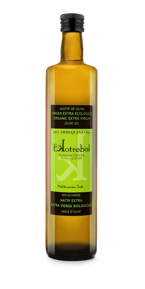 Aceite de Oliva extra virgen BIO Ekotrebol-0,75l