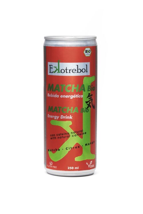 Bebida energética BIO Matcha-250ml