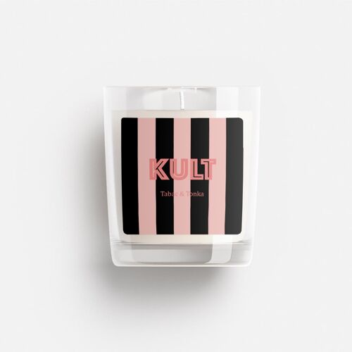 Bougie cire de soja "Thé noir & Tabac"