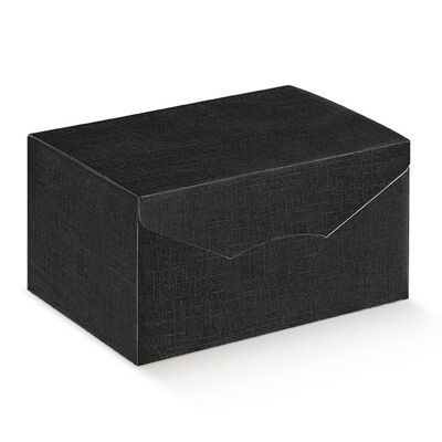 Schwarze Schachtel 32,5 x 25,5 x 18 cm