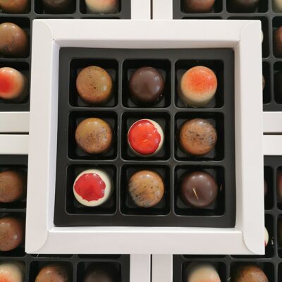 Box of filled chocolates