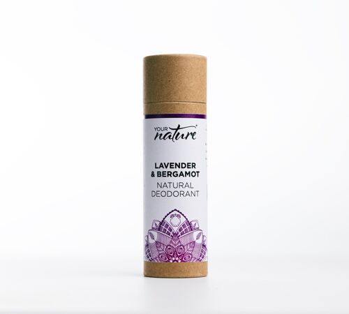 Lavender & Bergamot - natural deodorant stick