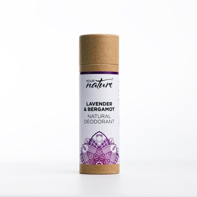 Lavanda & Bergamota - desodorante natural en barra