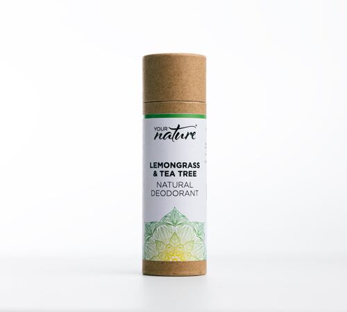 Lemongrass & Tea Tree - natural deodorant stick