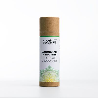 Lemongrass & Tea Tree - desodorante natural en barra