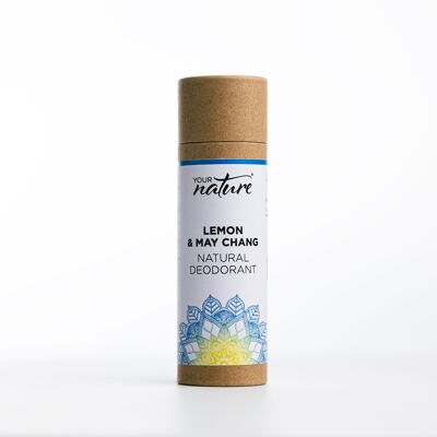 Lemon & May Chang - natural deodorant stick