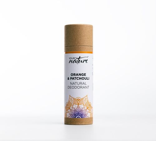 Orange & Patchouli - natural deodorant stick