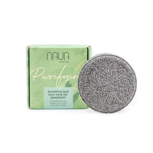 NAUA Shampoo Bar - Purifying - Oily Hair or Dandruff