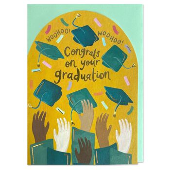Carte "Félicitations pour votre diplôme" 1