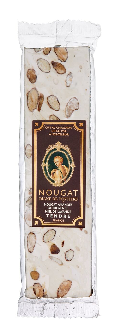 Barre Nougat tendre Miel de Lavande TERROIR  100 g