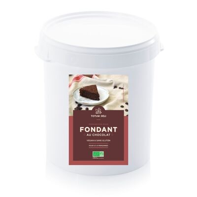 Preparado para fondant de chocolate - Formato 10 KG