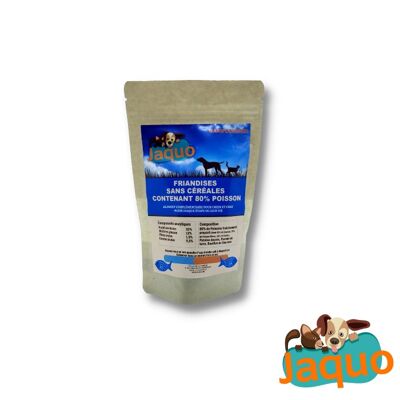 HariFoDVerzi© Bonbon Poissons sans céréales Chien Chat - 500g