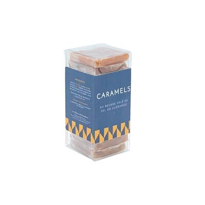 ARLEQUIN scatola di cristallo caramello al burro salato 150 g x 12