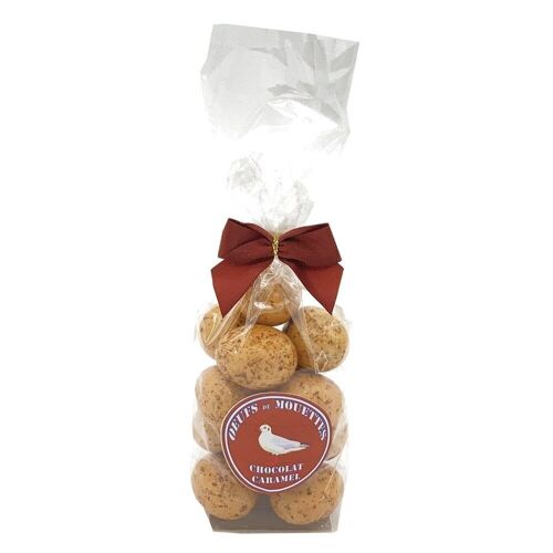 Sachet Oeufs de mouettes Chocolat Caramel 150g x 16