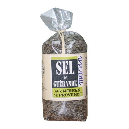 Sachet Gros sel de Guérande aux Herbes de Provence 200g x12